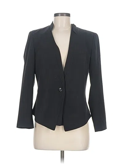 Pre-owned White House Black Market Blazer Jacket In Gray