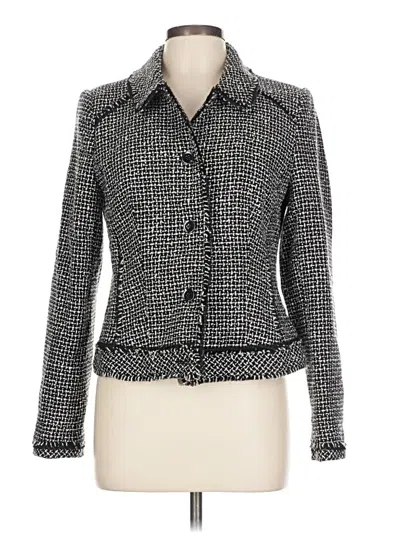 White House Black Market Blazer Jacket In Gray
