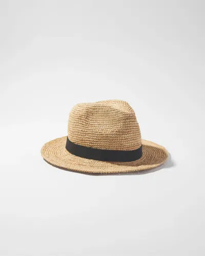 White House Black Market Bucket Sun Hat In Natural