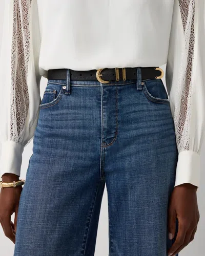 White House Black Market Cab Pant Belt In Black