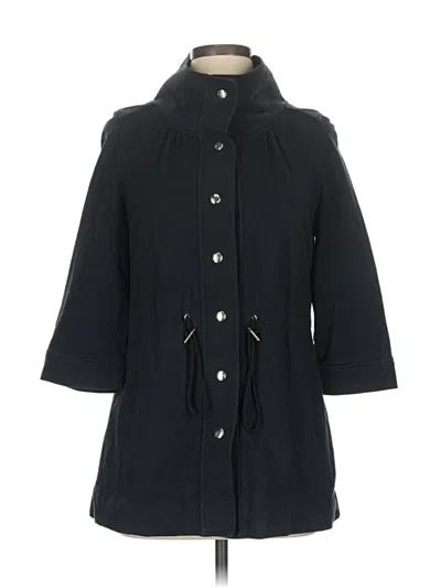 Pre-owned White House Black Market Cardigan Sweater In Black