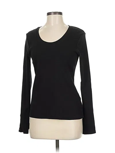 Pre-owned White House Black Market Cardigan Sweater In Black