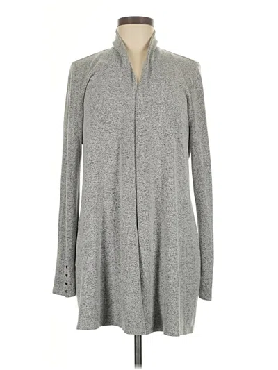 Pre-owned White House Black Market Cardigan Sweater In Gray