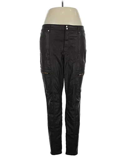 Pre-owned White House Black Market Cargo Pants In Black