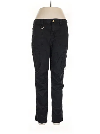 Pre-owned White House Black Market Cargo Pants In Black