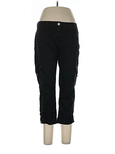 Pre-owned White House Black Market Cargo Pants In Black