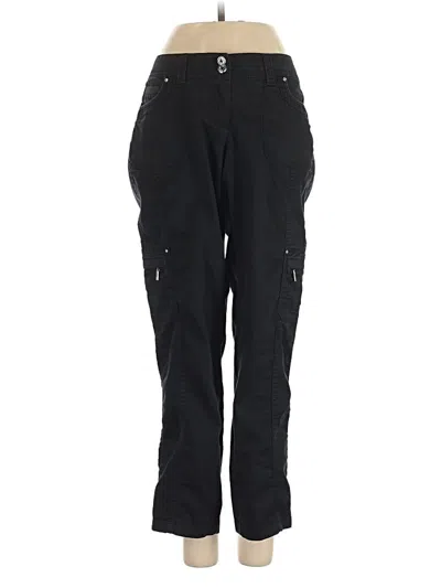 Pre-owned White House Black Market Cargo Pants In Black
