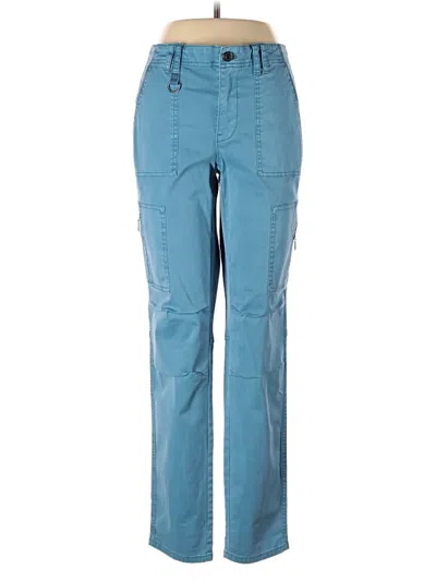 Pre-owned White House Black Market Cargo Pants In Blue