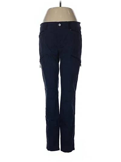 Pre-owned White House Black Market Cargo Pants In Blue