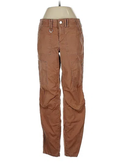Pre-owned White House Black Market Cargo Pants In Brown
