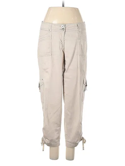 Pre-owned White House Black Market Cargo Pants In Brown