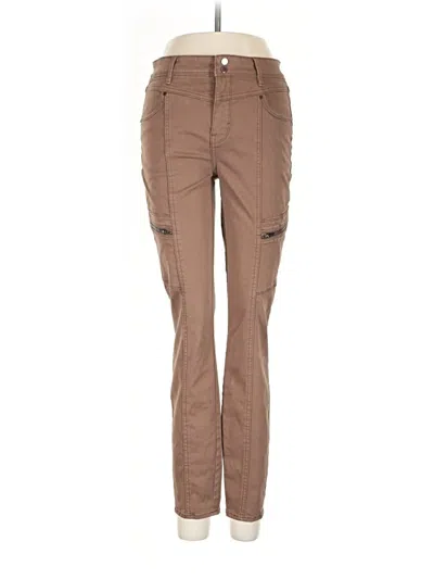 Pre-owned White House Black Market Cargo Pants In Brown