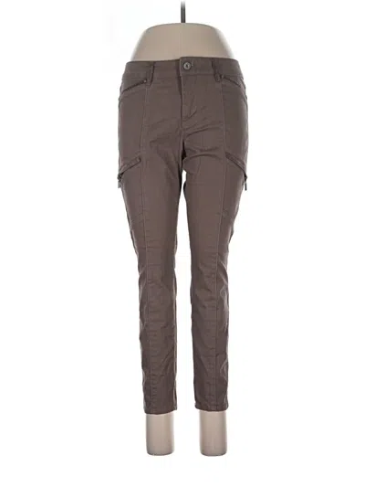 Pre-owned White House Black Market Cargo Pants In Brown