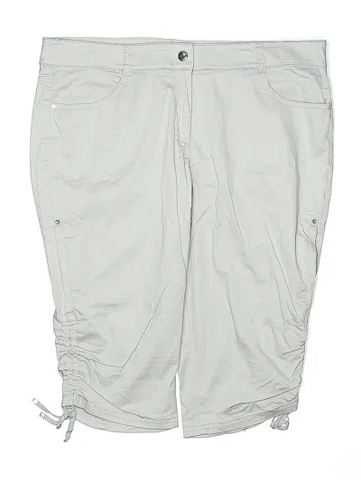 Pre-owned White House Black Market Cargo Pants In Gray