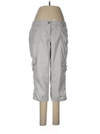Pre-owned White House Black Market Cargo Pants In Gray