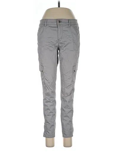 Pre-owned White House Black Market Cargo Pants In Gray