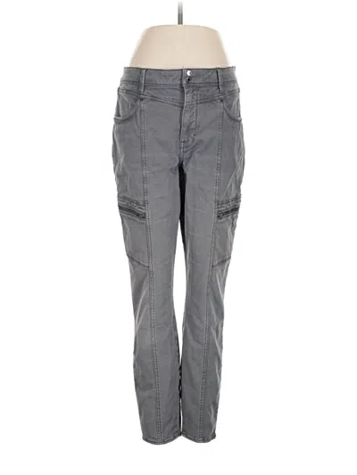 Pre-owned White House Black Market Cargo Pants In Gray