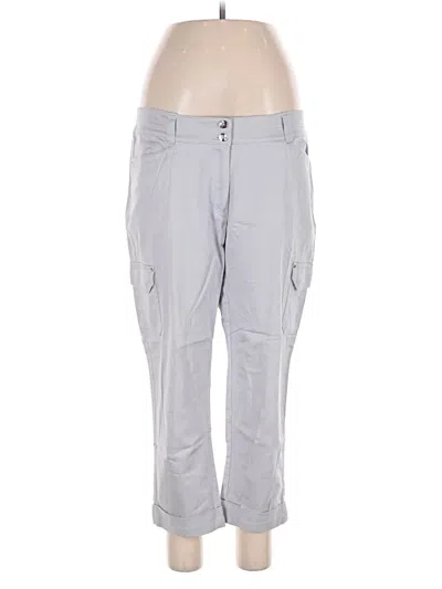 Pre-owned White House Black Market Cargo Pants In Gray