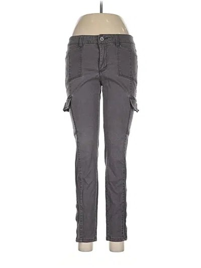 Pre-owned White House Black Market Cargo Pants In Gray
