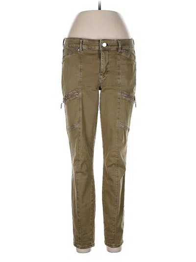 Pre-owned White House Black Market Cargo Pants In Green