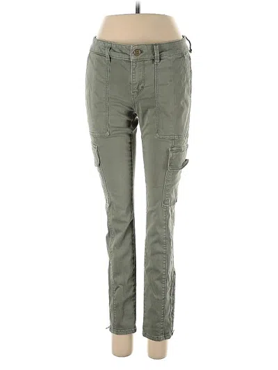 Pre-owned White House Black Market Cargo Pants In Green