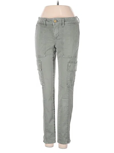 Pre-owned White House Black Market Cargo Pants In Green