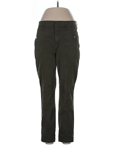 Pre-owned White House Black Market Cargo Pants In Green