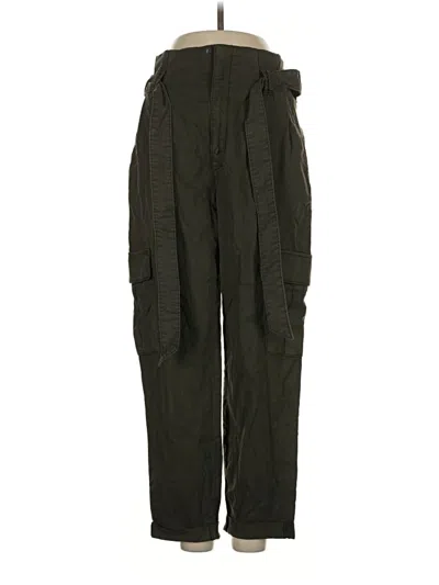 Pre-owned White House Black Market Cargo Pants In Green
