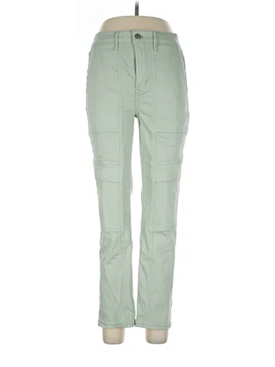 Pre-owned White House Black Market Cargo Pants In Green