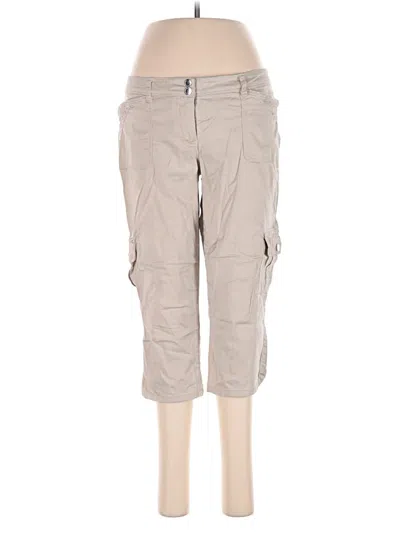 Pre-owned White House Black Market Cargo Pants In Tan