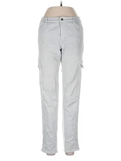 Pre-owned White House Black Market Cargo Pants In White