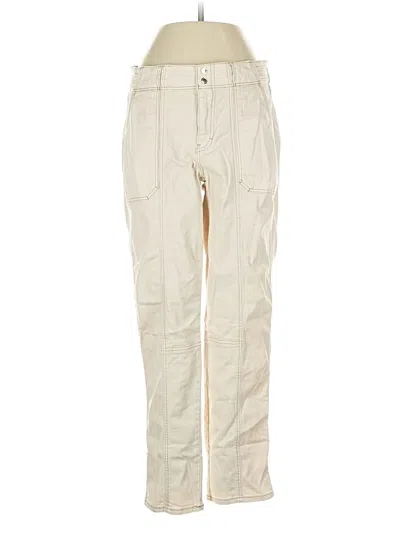 Pre-owned White House Black Market Cargo Pants In White