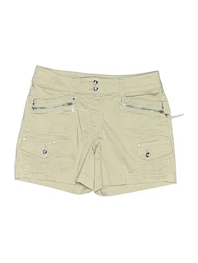 Pre-owned White House Black Market Cargo Shorts In Tan