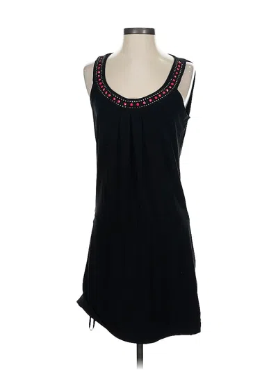 Pre-owned White House Black Market Casual Dress In Black