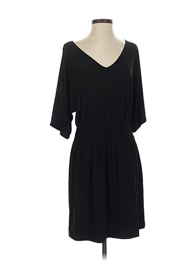 White House Black Market Casual Dress In Black