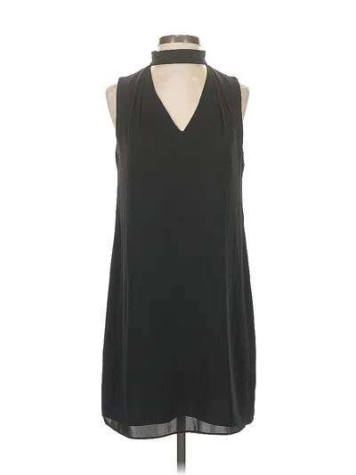 Pre-owned White House Black Market Casual Dress In Black