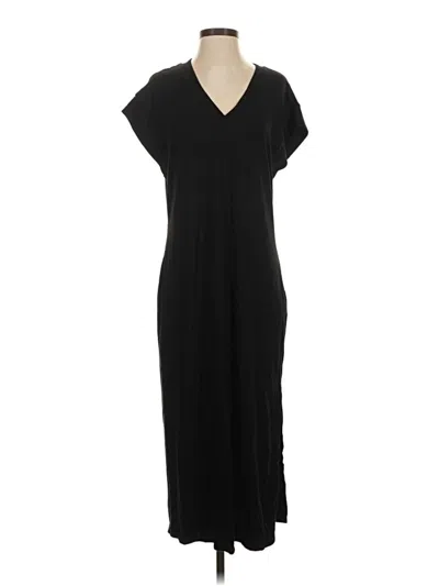 Pre-owned White House Black Market Casual Dress In Black