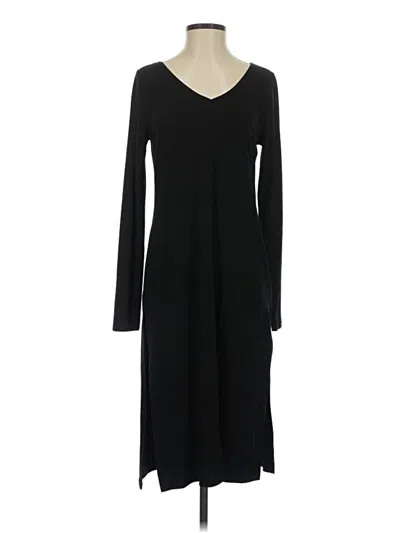 White House Black Market Casual Dress In Black