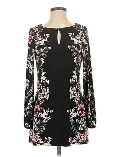 White House Black Market Casual Dress In Black