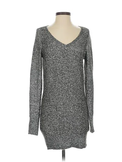 White House Black Market Casual Dress In Gray