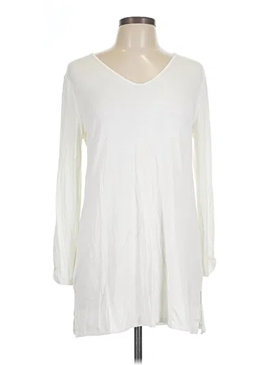 White House Black Market Casual Dress In Ivory