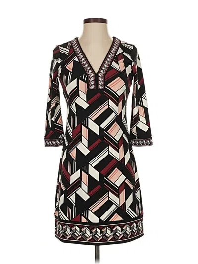 White House Black Market Casual Dress In Multi