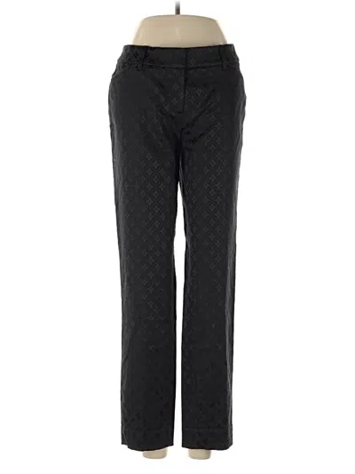 White House Black Market Casual Pants In Black