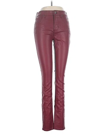 White House Black Market Casual Pants In Burgundy