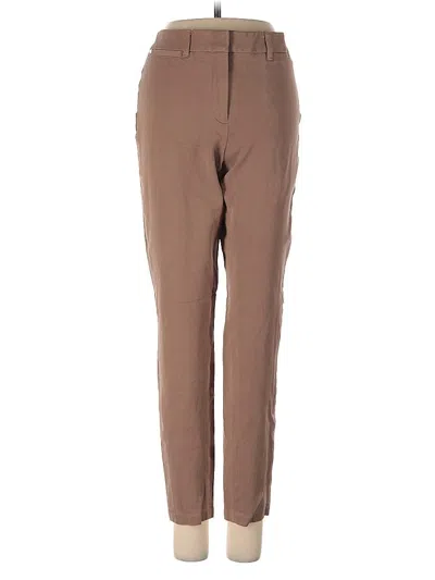 Pre-owned White House Black Market Casual Pants In Tan