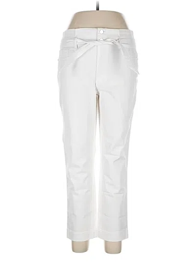 White House Black Market Casual Pants In White