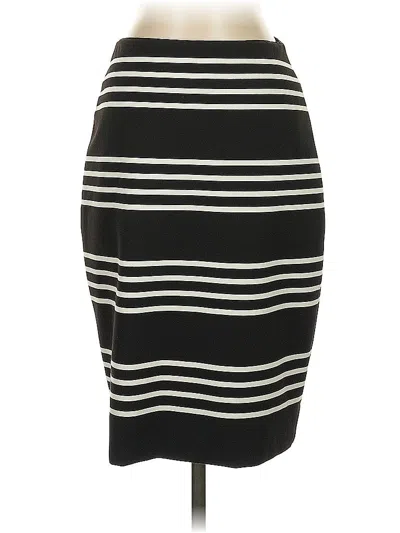 White House Black Market Casual Skirt In Black