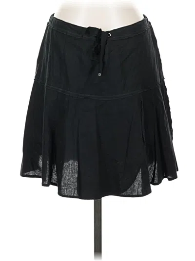 Pre-owned White House Black Market Casual Skirt In Black