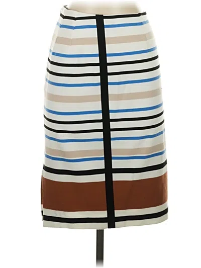 Pre-owned White House Black Market Casual Skirt In Tan