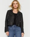 White House Black Market Coated Moto Jacket